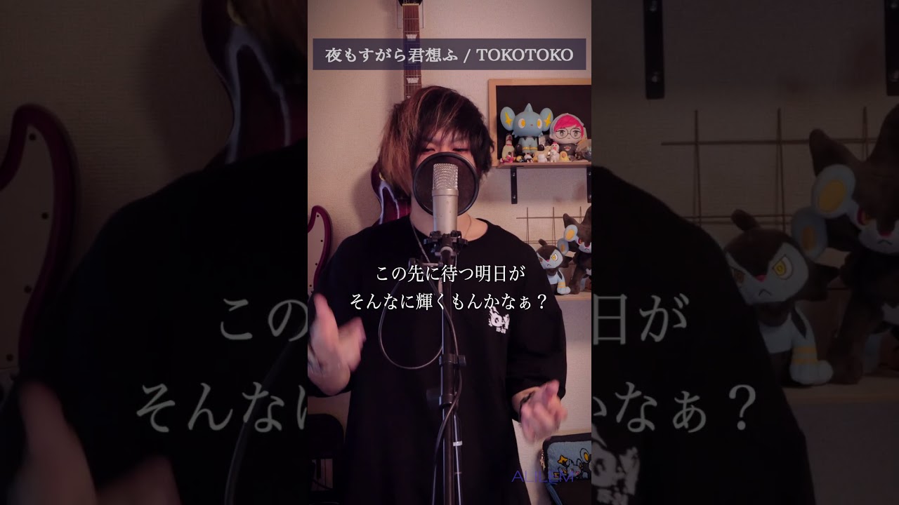 ラッパーだけど普通に歌ってみた #夜もすがら君想ふ #TOKOTOKO #歌ってみた #アリレム #ALILEM #VOCALOID #西沢さんP