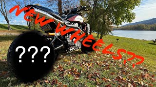 New 17in wheels on my FTR1200