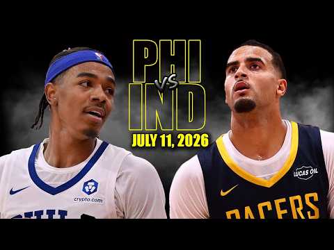 Philadelphia 76ers vs Indiana Pacers Full Game Highlights - July 11, 2026 | NBA Summer League