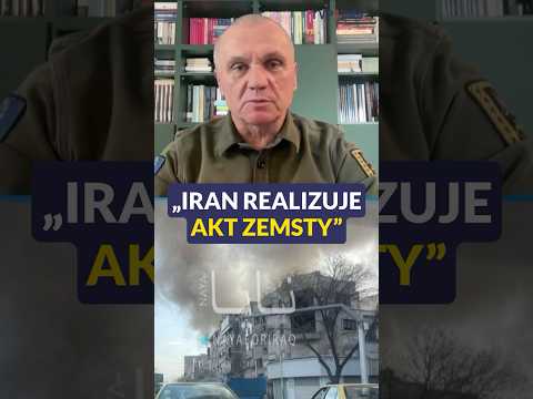 Gen. Polko: Iran odpowiedział wszystkim co ma #polityka #iran #usa #shorts