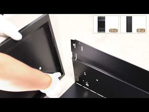 35.43"W 2 Drawer Metal Lateral File Cabinet