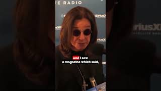 Ozzy Osbourne: Is God Dead?