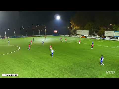 Oliveo 16-23 - DHC 16-23 poule wedstrijd Delftse Beloften voetbal