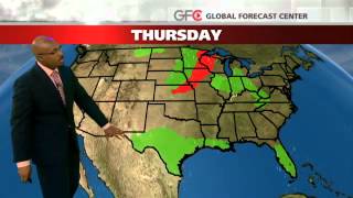 Today&#39;s National Weather Forecast