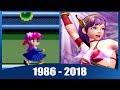 Evolution Of Athena Asamiya From The King Of Fighters 1986 2018