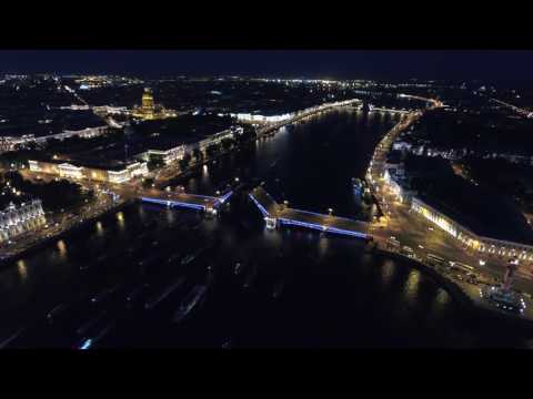 Saint Petersburg night :: DJI Phantom 4