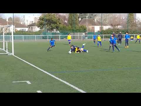 🟡🔵 AS Poissy - FC Montfermeil / Paul Vimont (voir appel-contre-appel à 1mn 32) U12 régional 2019