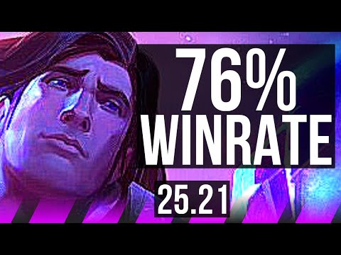 TARIC & Ezreal vs PYKE & Jhin (SUP) | 76% winrate, 1/4/24 | EUW Master | 25.21