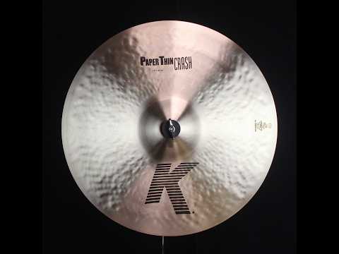 Zildjian 18" K Paper Thin Crash - 1178g (video demo) image 2