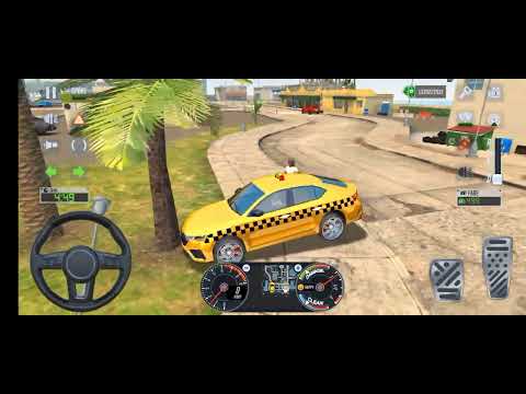 OLD RACING CARS CAB DRIVER 🚖👩‍🦰 City Car Driving Games Android i- Taxi Sim 2020 Gameplay#7