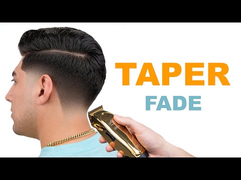 PERFECT TAPER FADE COMBOVER HAIRCUT TUTORIAL!
