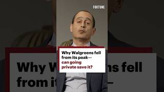 Why Walgreens fell from its peak—can going private save it #Fortune #Walgreens