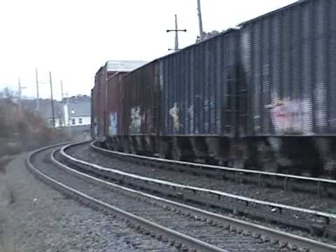 NYAR RS31 westbound around curve Farmingdale