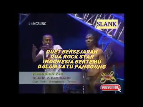 Kesepian Kita - Pas band ft Slank (Live Konser)Duet Maut Rock star indonesia