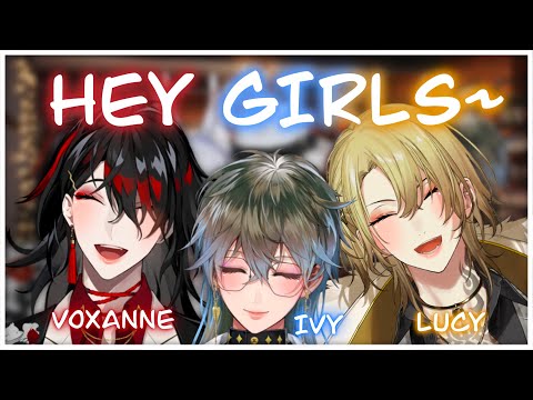 Voxanne, Lucy, and Ivy met IRL!【LUXIEM • NIJISANJI Off-Collab】