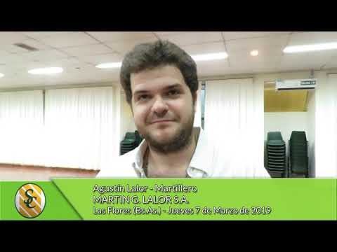 07-03-19 - Agustín Lalor - Martillero - Martin G. Lalor S.A. - Las Flores