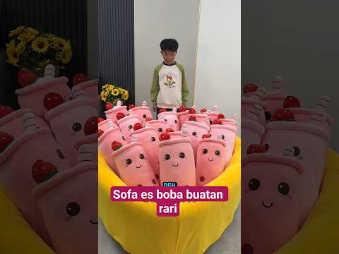 Selline minta dibuatkan sofa es boba yang bisa berjalan #shorts #videolucu #dubbing #videokocak