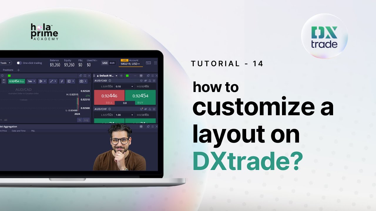 So fügen Sie Layouts bei DxTrade hinzu und passen sie an | Hola Prime
