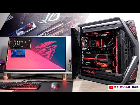 DREAM ASUS ROG ASTRAL RTX 5090 GAMING PC SETUP! | Ryzen 9 9950X3D | Hyperion GR701