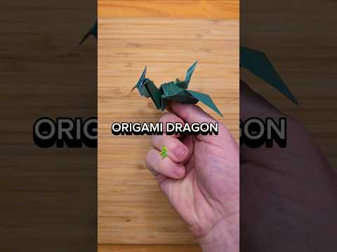 EASIEST Origami Dragon | Paper dragon | Paper Craft How to Train your Dragon #httyd