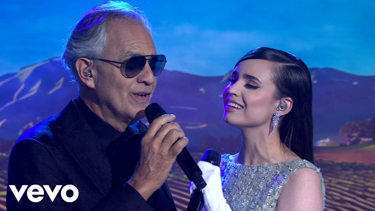 Andrea Bocelli - Moon River  ft. Sofia Carson