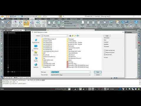 Save block to disk in JTS IntelliCAD 11