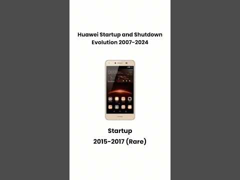 📱🚀Huawei Startup & Shutdown Evolution (2007-2024): A Journey Through Sound! 🔊