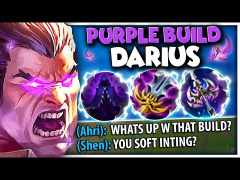 I found a NEW Darius build...buy EVERY PURPLE ITEM until the enemy QUITS 🤣🤣