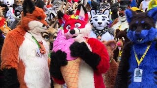 Animal fans embrace their wild side on the streets of Berlin