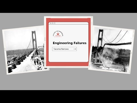 The Tacoma Narrows Bridge Collapse: Engineering Failures