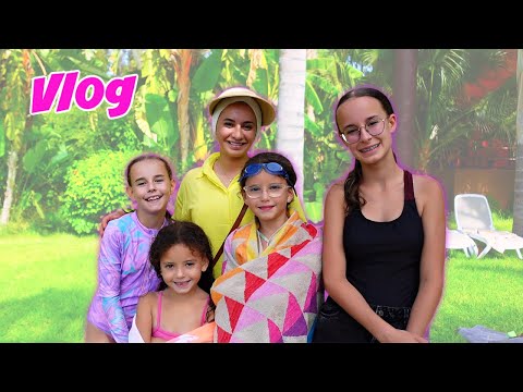 VLOG - JOURNEE à Oasiria en FAMILLE et les COUSINES à MARRAKECH