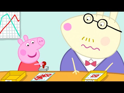 Capa de O escritório do Papai Pig | Peppa Pig Português Brasil Episódios Completos