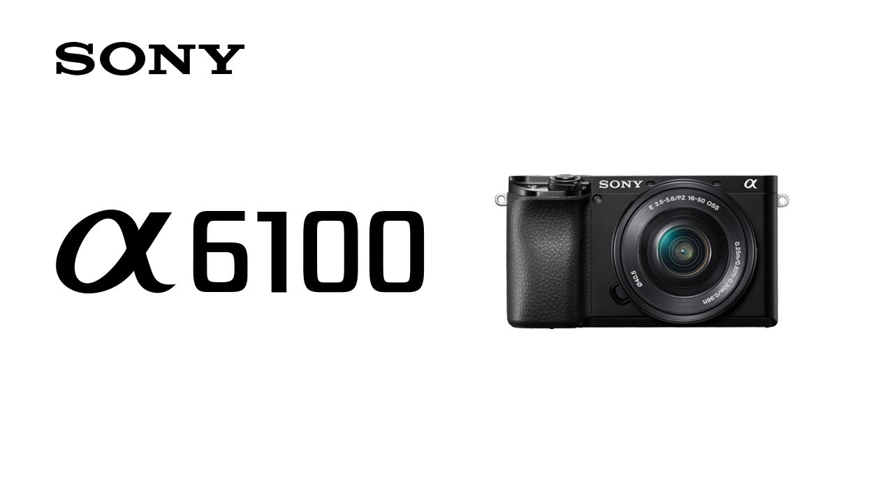 Sony Appareil photo Alpha 6100 Kit 16-50mm Noir