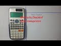 Binary To Decimal Base Conversion Using Calculator