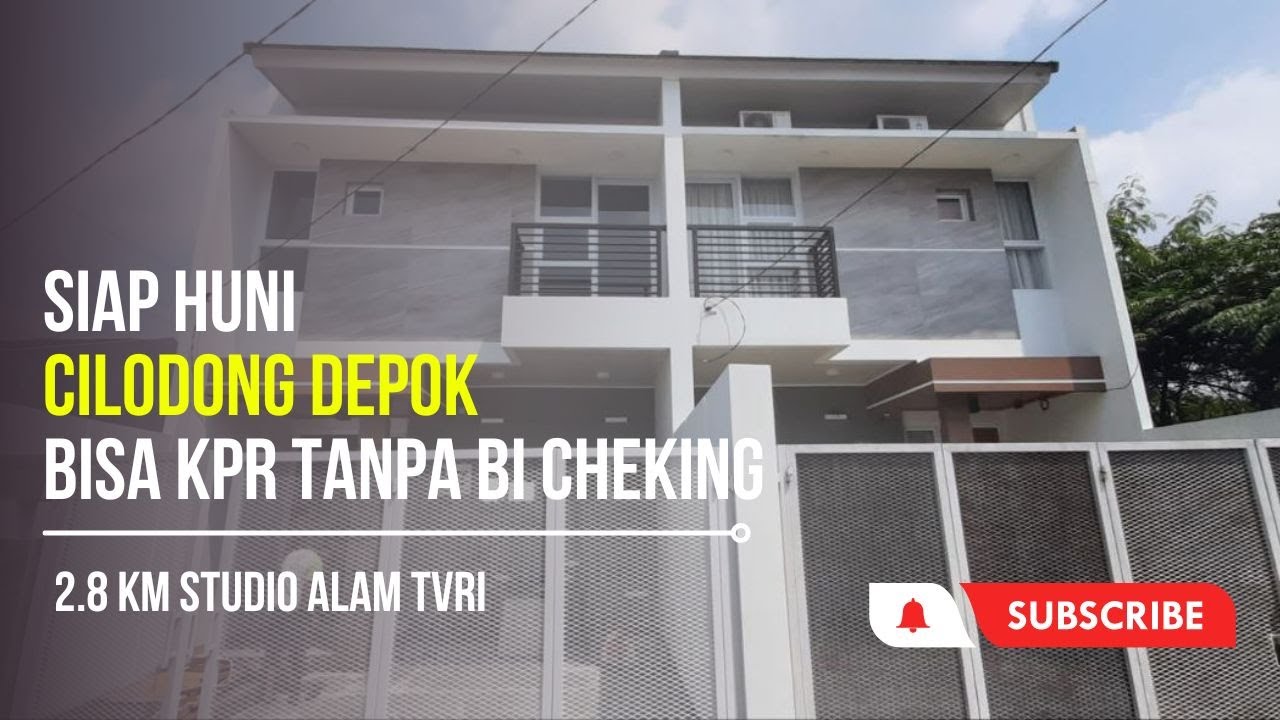 Rumah Baru Di Cilodong Depok Dekat Studio Alam Tvri