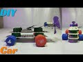 Make A Car At Home DC Motor Science Project