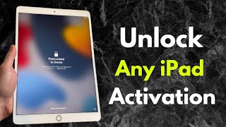 iPad Locked To Owner Fix - How To Unlock iPad Activation- Unlock Disable iPad - Any IOS Any Country