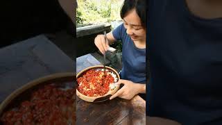 (Spicy Food Eating)! Best Eating Spicy Chillies! Sisters Eating Spicy Chillies daily #shorts