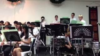 Deck the Halls with Drums and Voices Middle School Band Con