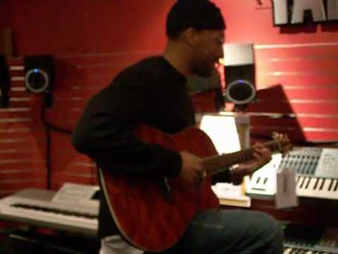 Jay Freestyling while playing the Guitar