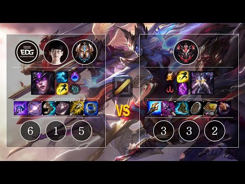 EDG Scout Syndra vs Kassadin Mid - KR Patch 10.12