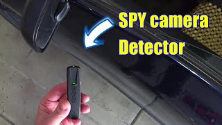 Hidden SPY camera or GPS tracker Detector - First time use around my CAR!