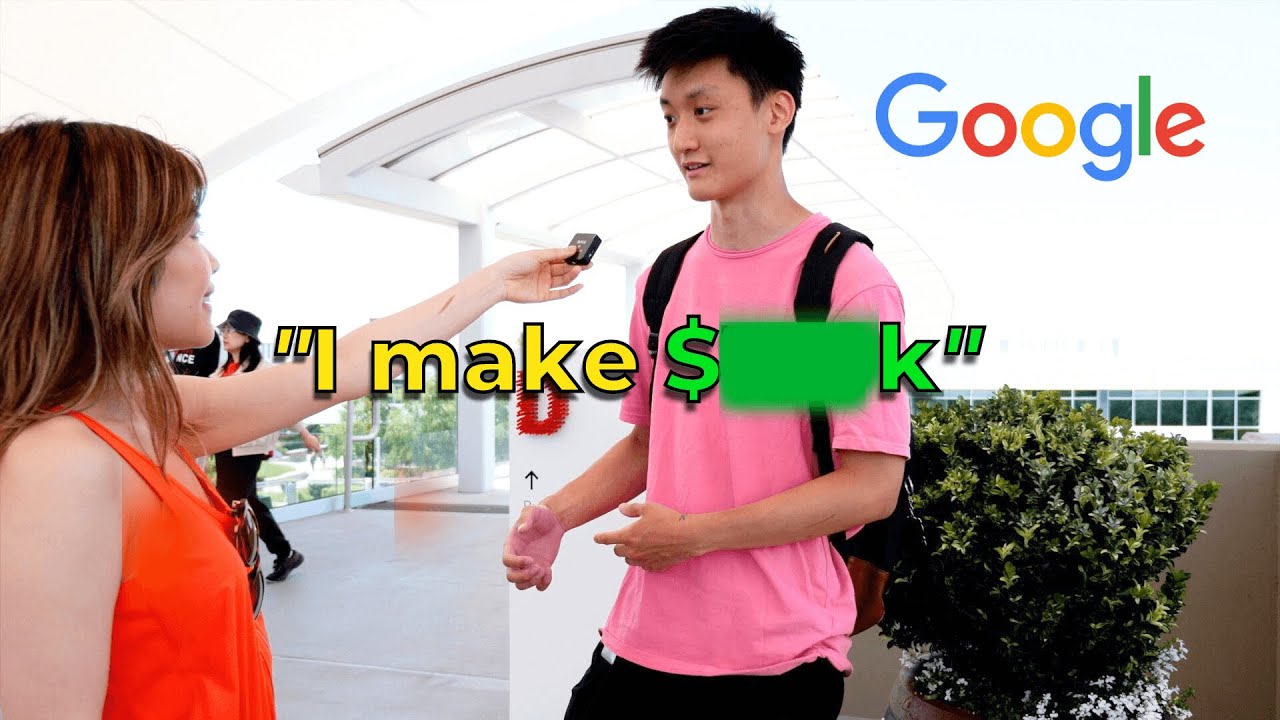 I asked Google employees how much MONEY they make & how to get HIRED