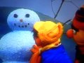 Ernie And Bert Snowman