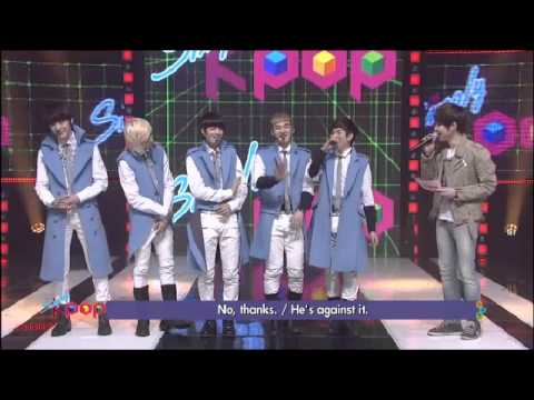 20130319 Simply K-Pop E54 - Hanbyul (Led apple) MC Cut + Q&A with NU'EST