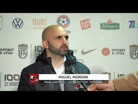 2022-10-02 Panevėžys - Sūduva: Miguel Moreira / Gino Lettieri