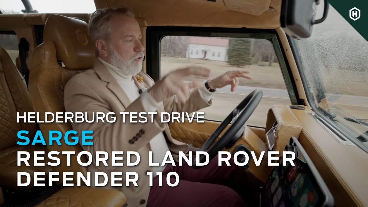 Restored Land Rover Defender Review: Sarge