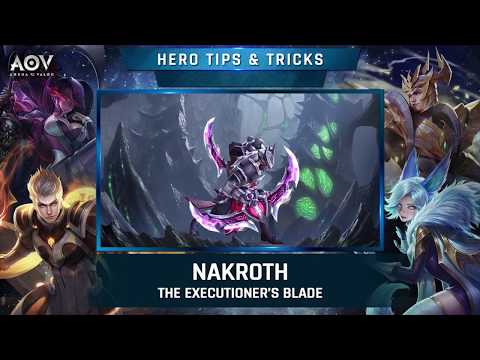 Skill guide series: Nakroth-Skill 1 - Garena AOV (Arena of Valor)