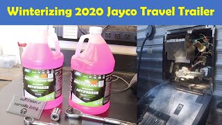 STEP BY STEP Winterizing an RV travel trailer//Jayco 2020 Travel Trailer