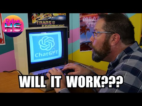 Using ChatGPT to write programs for the Commodore 64